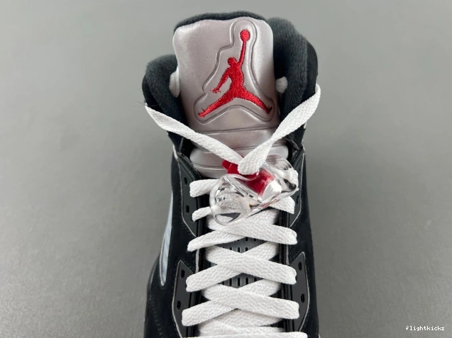 5 Air HF3975-001 Reimagined Metallic Black Jordan 0804